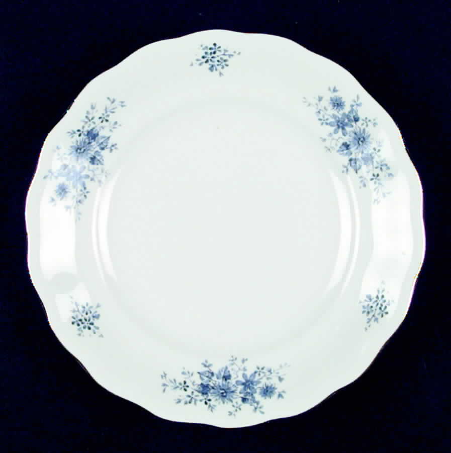 Blue Dahlia Salad Plate by Favolina-Karolina-1