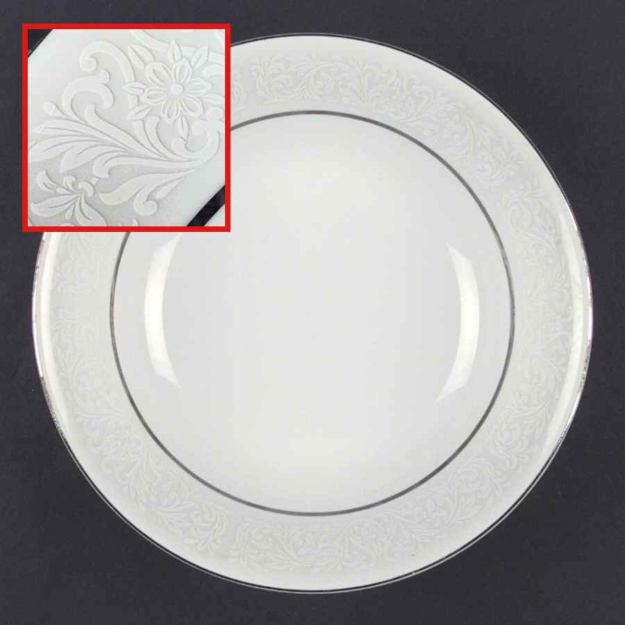 Michele 9" Round Vegetable Bowl by Fine China of Japan-1