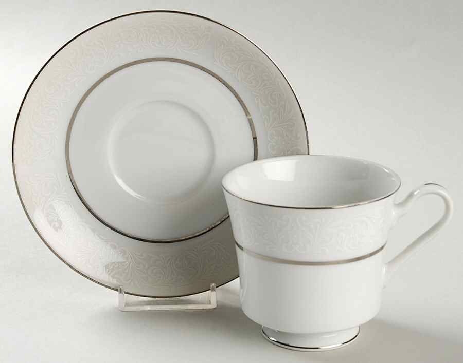 Michele Footed Cup & Saucer Set by Fine China of Japan-1
