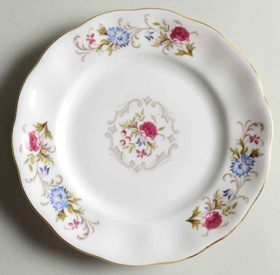 Summer Garden Bread & Butter Plate by Favolina-Karolina-1