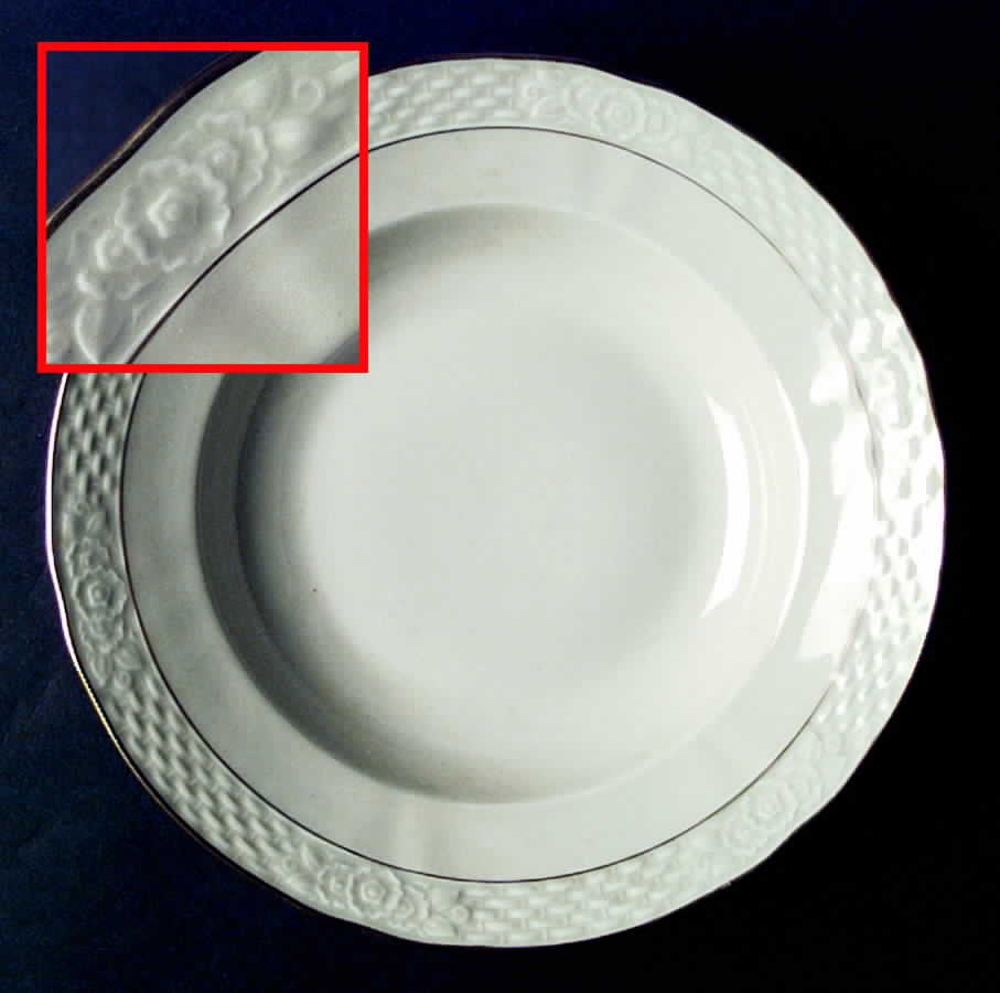 FUB3 Large Rim Soup Bowl by Furilaum (Bavaria)-1