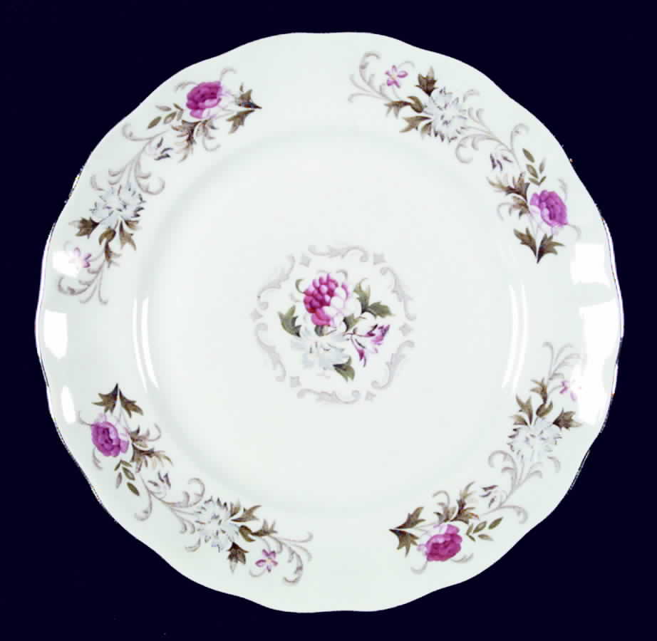 Summer Garden Dinner Plate by Favolina-Karolina-1