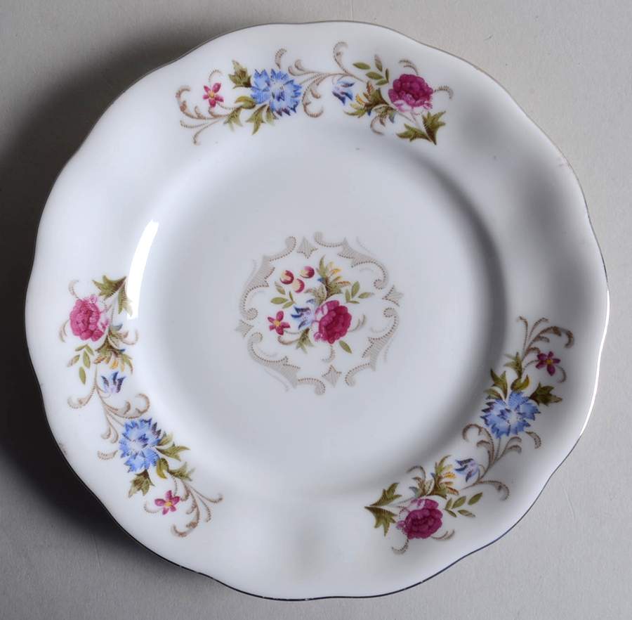 Summer Garden Bread & Butter Plate by Favolina-Karolina-1