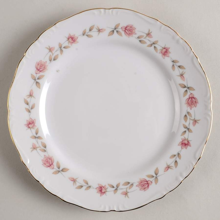 Eternal Rose Salad Plate by Fine China of Japan-1