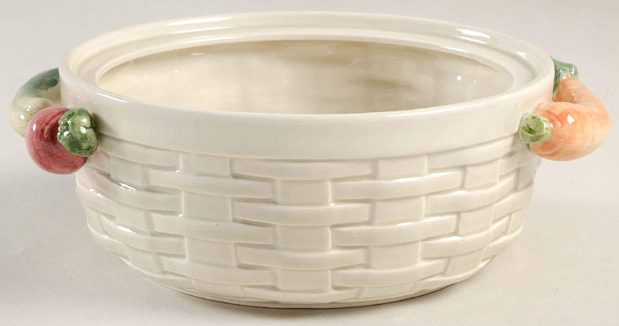 Kitchen Harvest 1 Qt Round Casserole No Lid by Fitz and Floyd-1