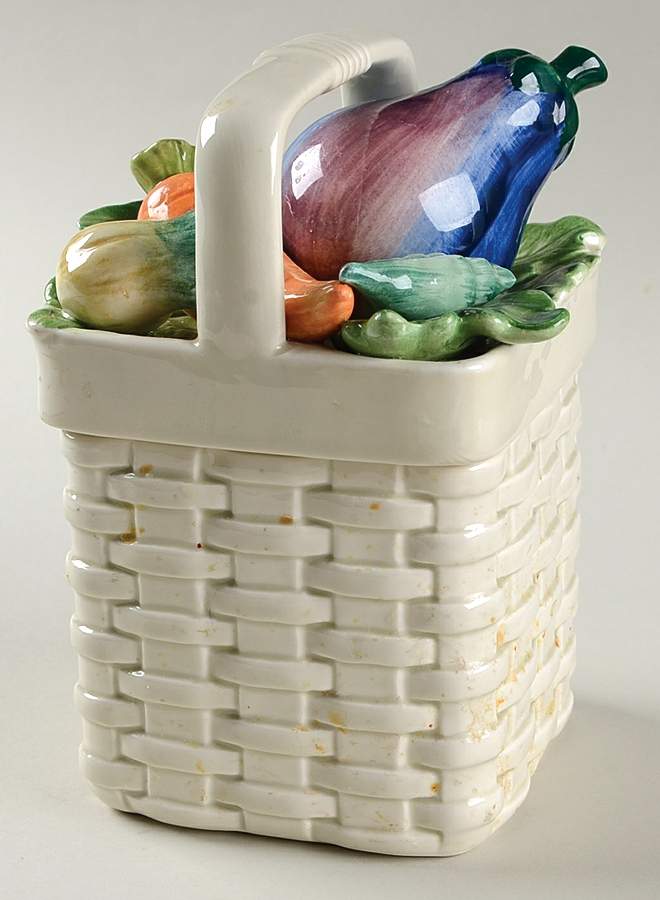Kitchen Harvest Small Canister & Lid by Fitz and Floyd-1
