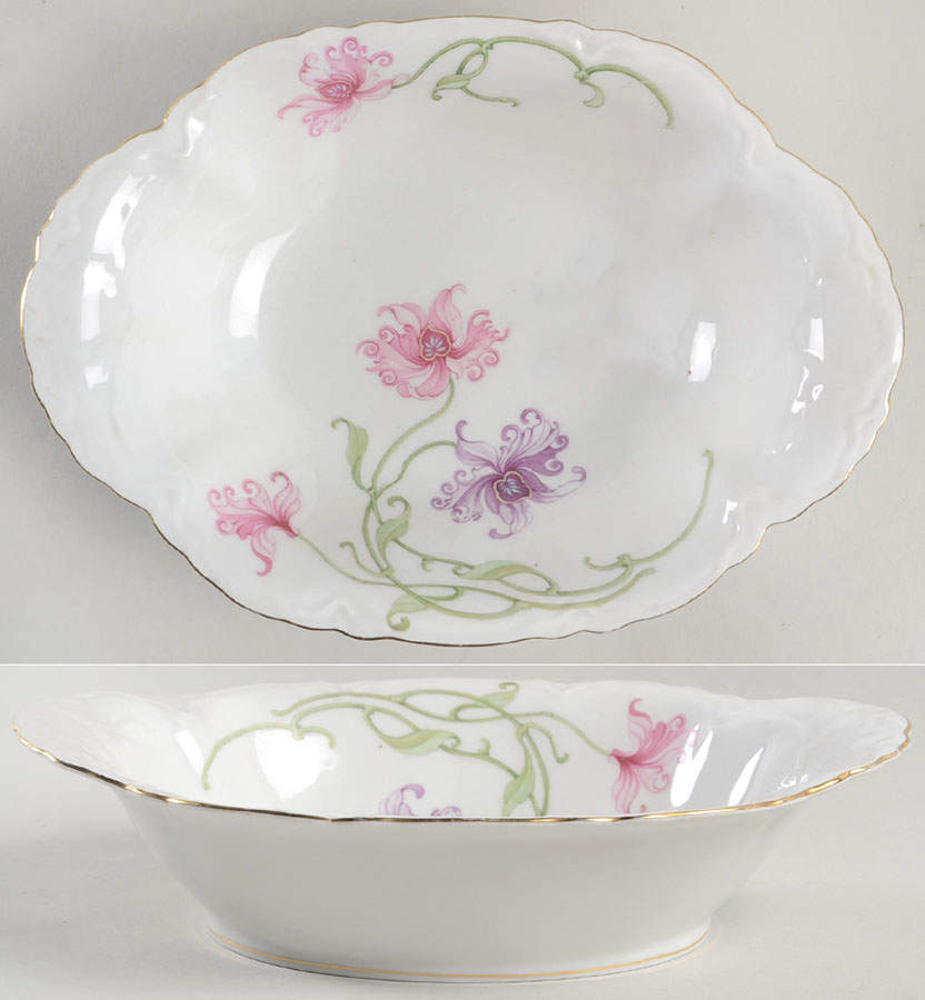 01076 9" Oval Vegetable Bowl by Fraureuth-1