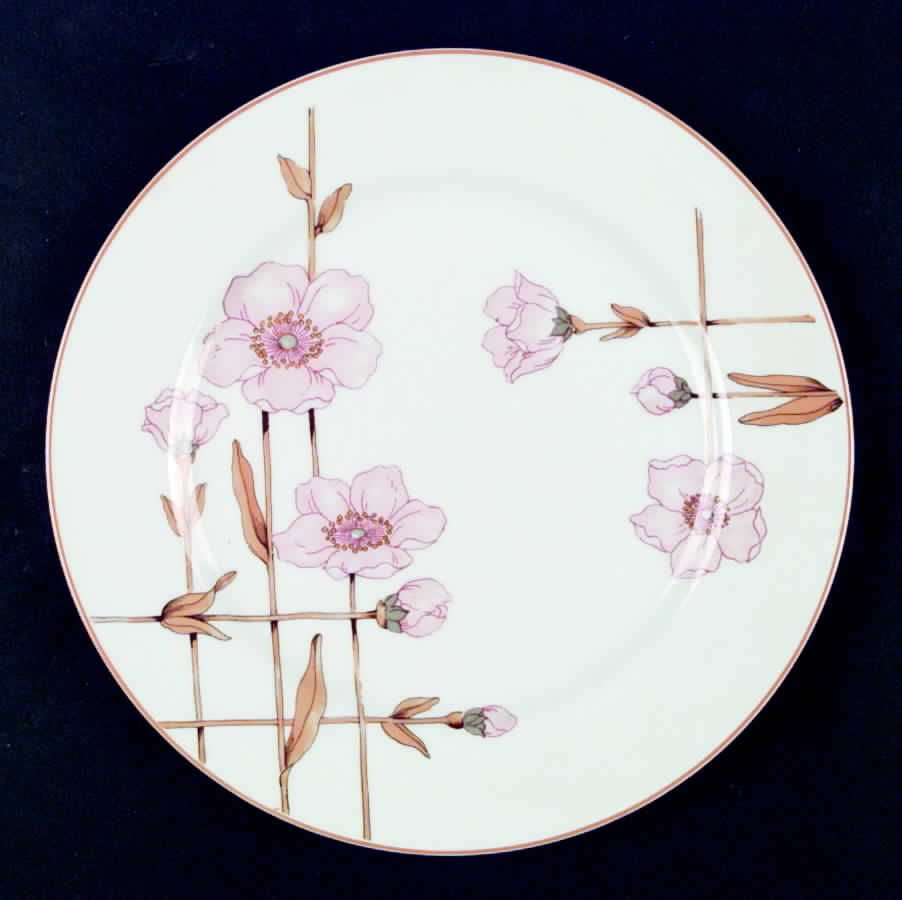 Whimsical Dinner Plate by Fine China of Japan-1