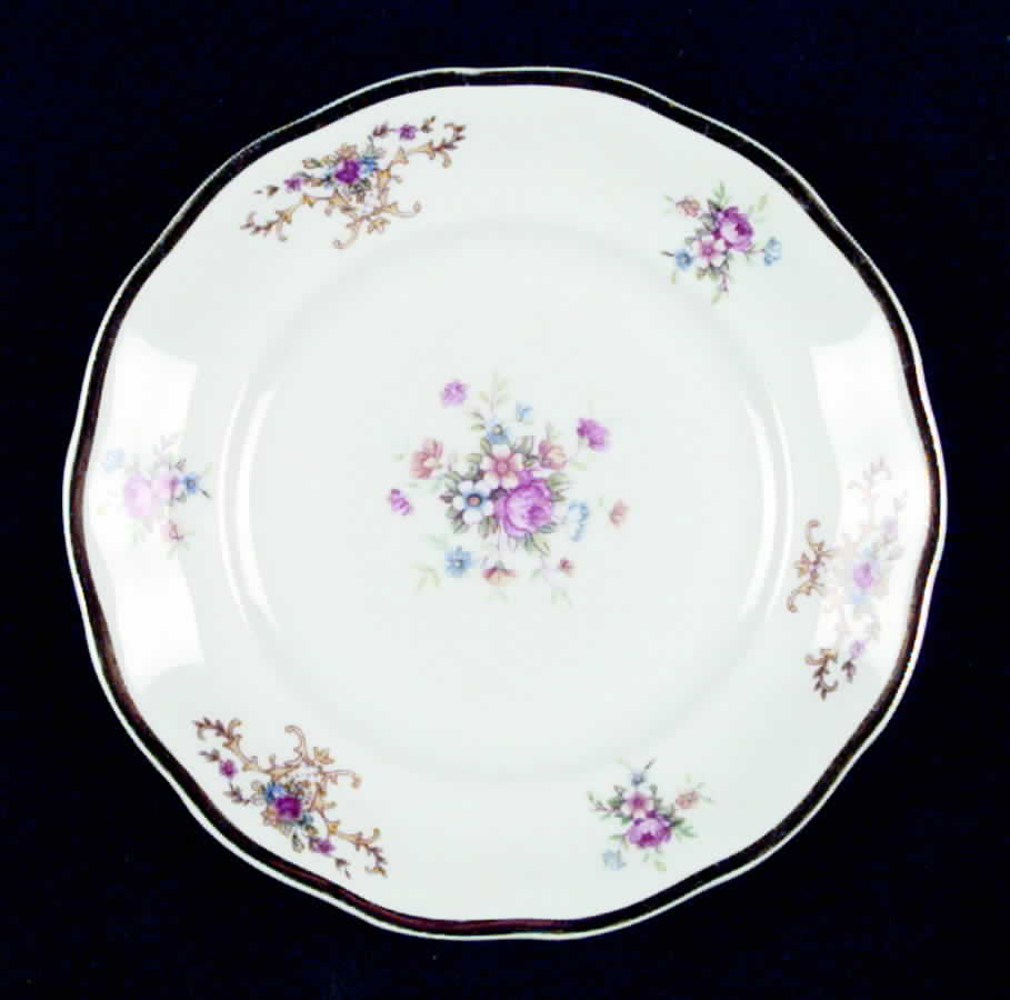 9026a (Thick Trim) Salad Plate by Favolina-Karolina-1