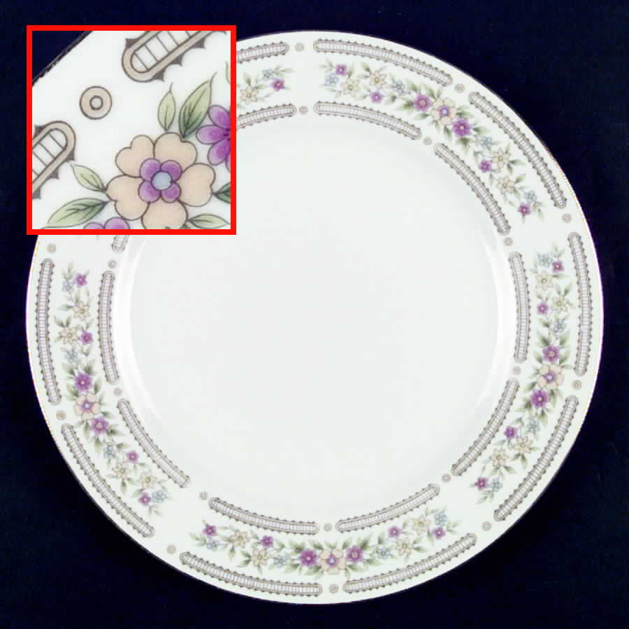 Royal Garden Dinner Plate by Fine China of Japan-1
