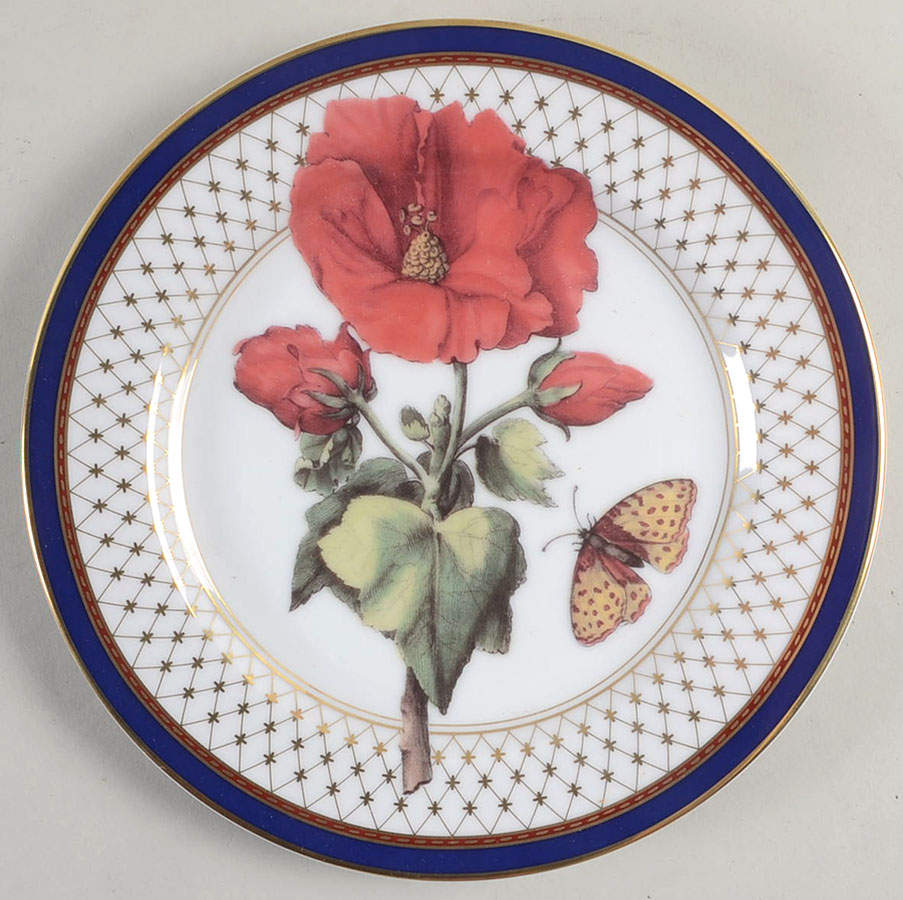 Fleurs Et Papillons Salad Plate by Fitz & Floyd-1