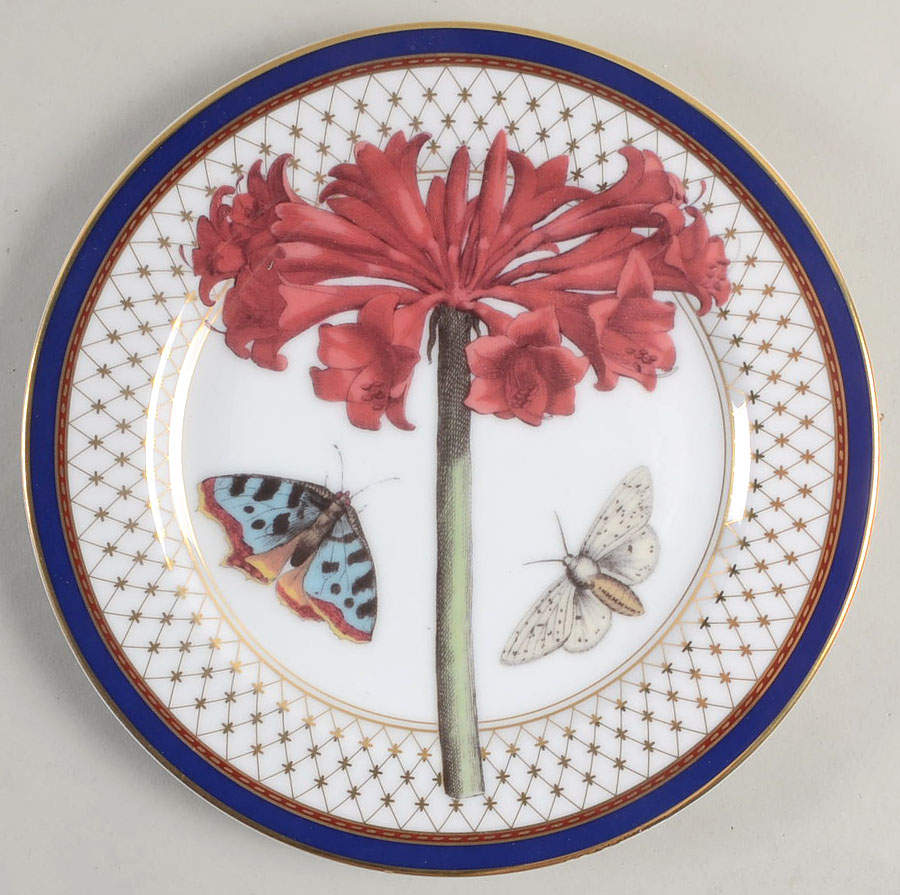 Fleurs Et Papillons Salad Plate by Fitz & Floyd-1