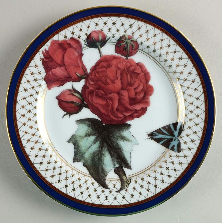 Fleurs Et Papillons Salad Plate by Fitz & Floyd-1
