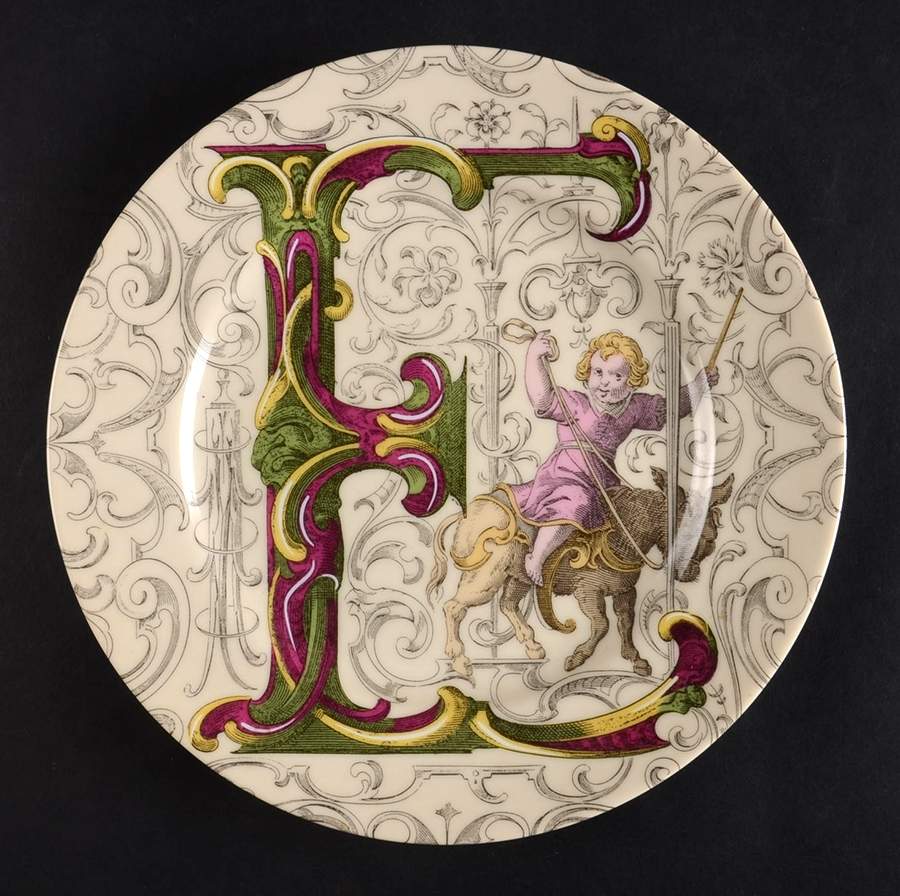 Love Salad Plate by Fitz & Floyd-1