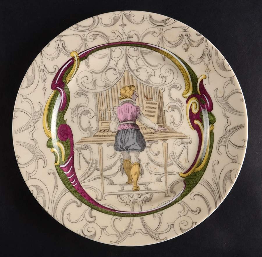 Love Salad Plate by Fitz & Floyd-1