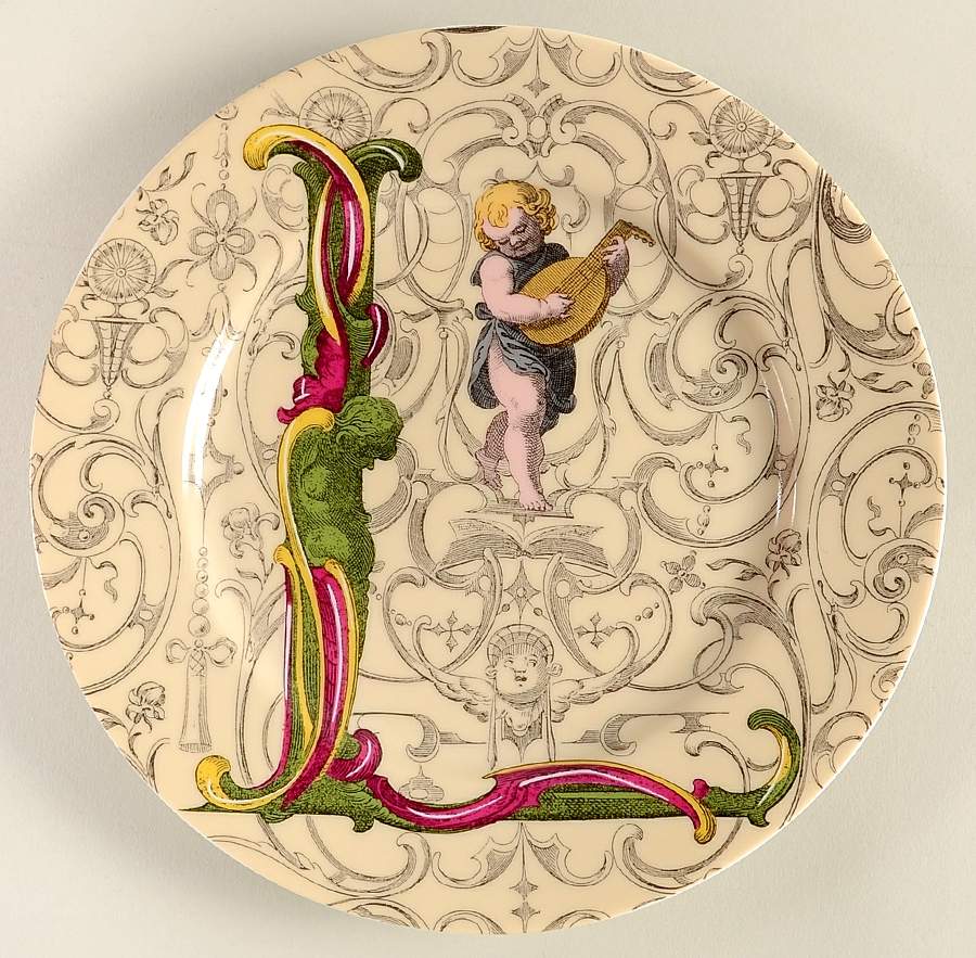 Love Salad Plate by Fitz & Floyd-1