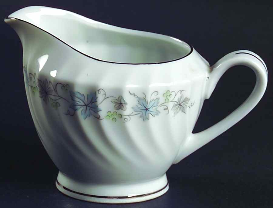 Blue Autumn Creamer by Fine China of Japan-1