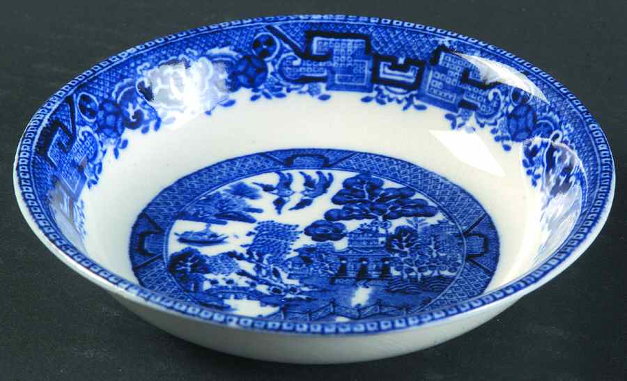 Ye Olde Willow Fruit/Dessert (Sauce) Bowl by James Kent (England)-1