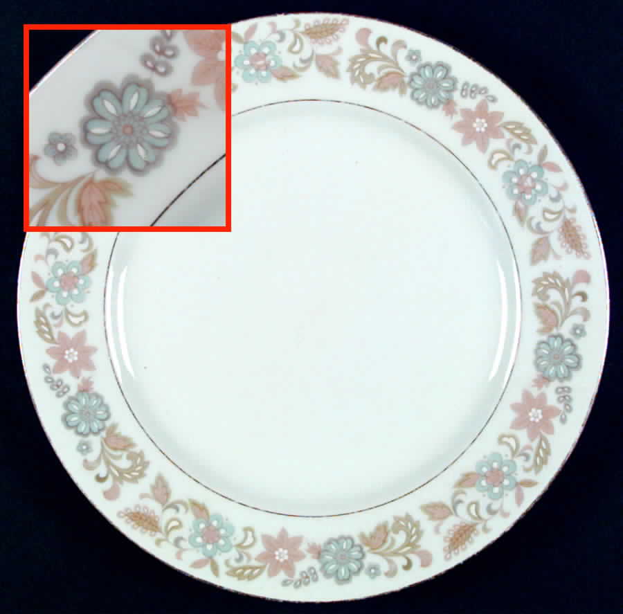 Colonial Autumn Dinner Plate by Fine China of Japan-1