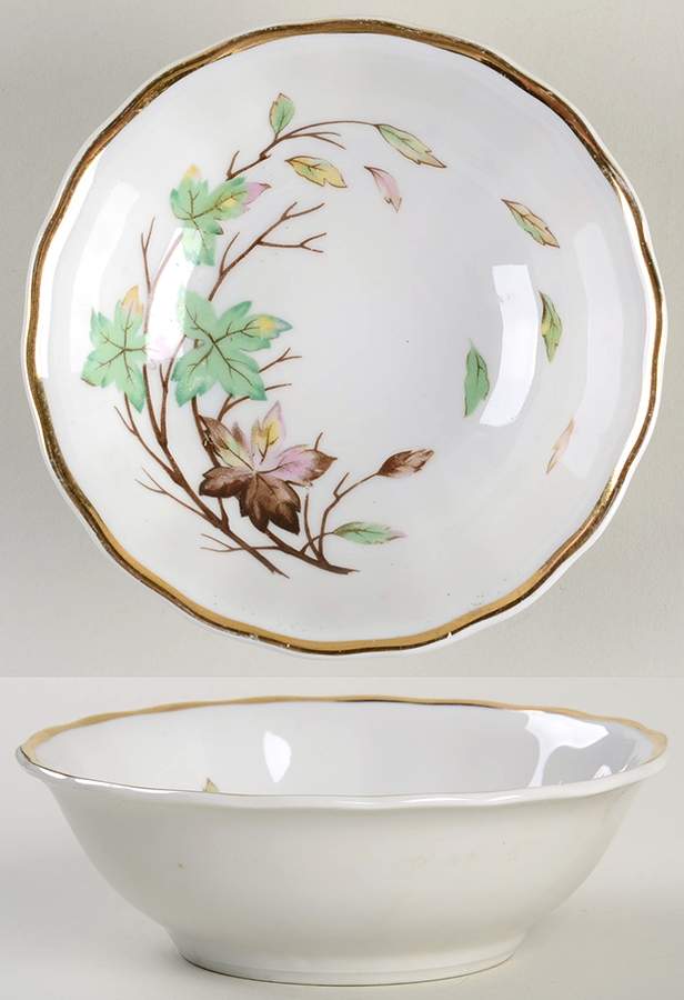 Autumn Fruit/Dessert (Sauce) Bowl by Favolina-Karolina-1