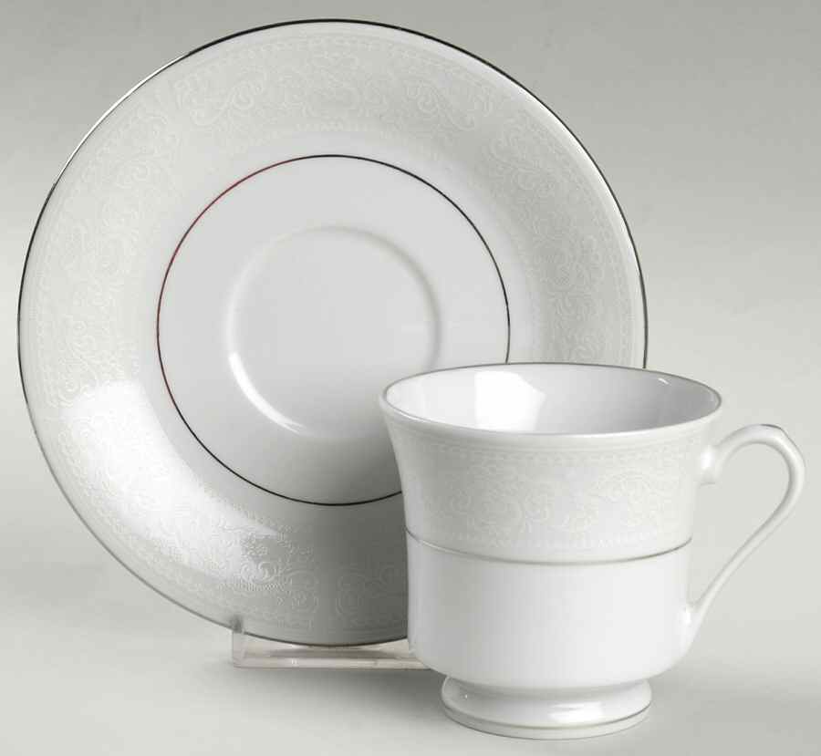 Crochet Footed Cup & Saucer Set by Fairfield-1