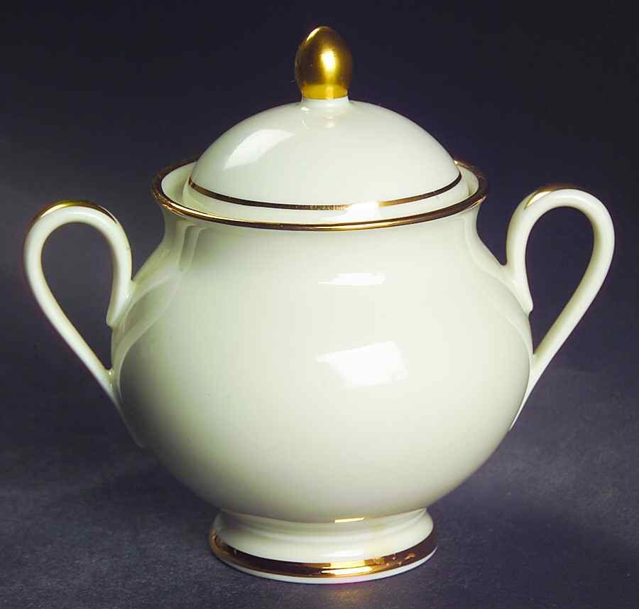 Goldring Mini Sugar Bowl & Lid by Furstenberg-1