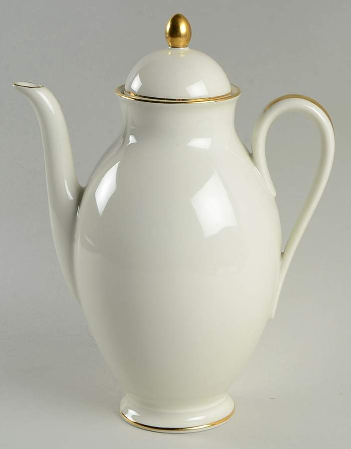 Goldring Coffee Pot & Lid by Furstenberg-1