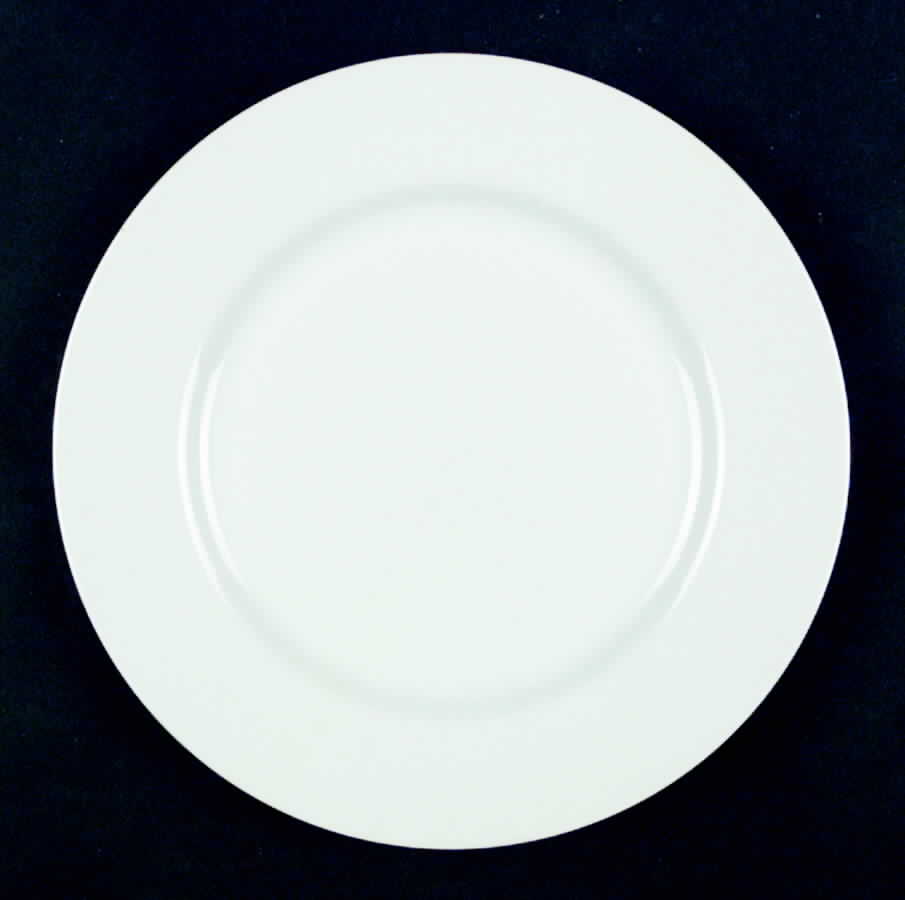 White Salad Plate by Fitz & Floyd-1