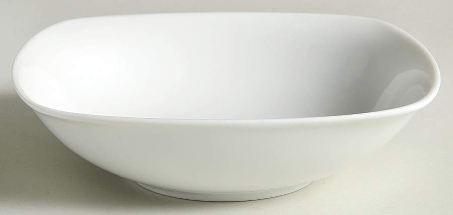White Square Soup Bowl by Fitz & Floyd-1