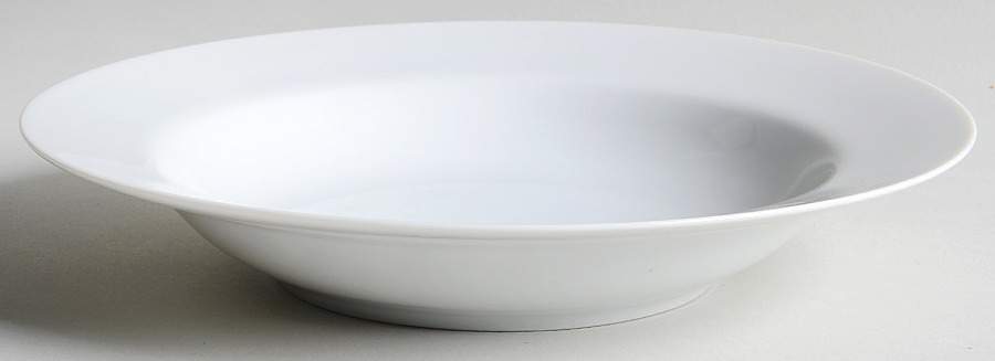 White Rim Soup Bowl by Fitz & Floyd-1