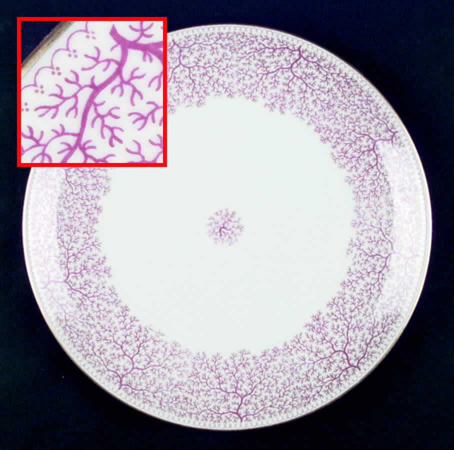 Park Lane Pink (Smooth) Dinner Plate by Furstenberg-1