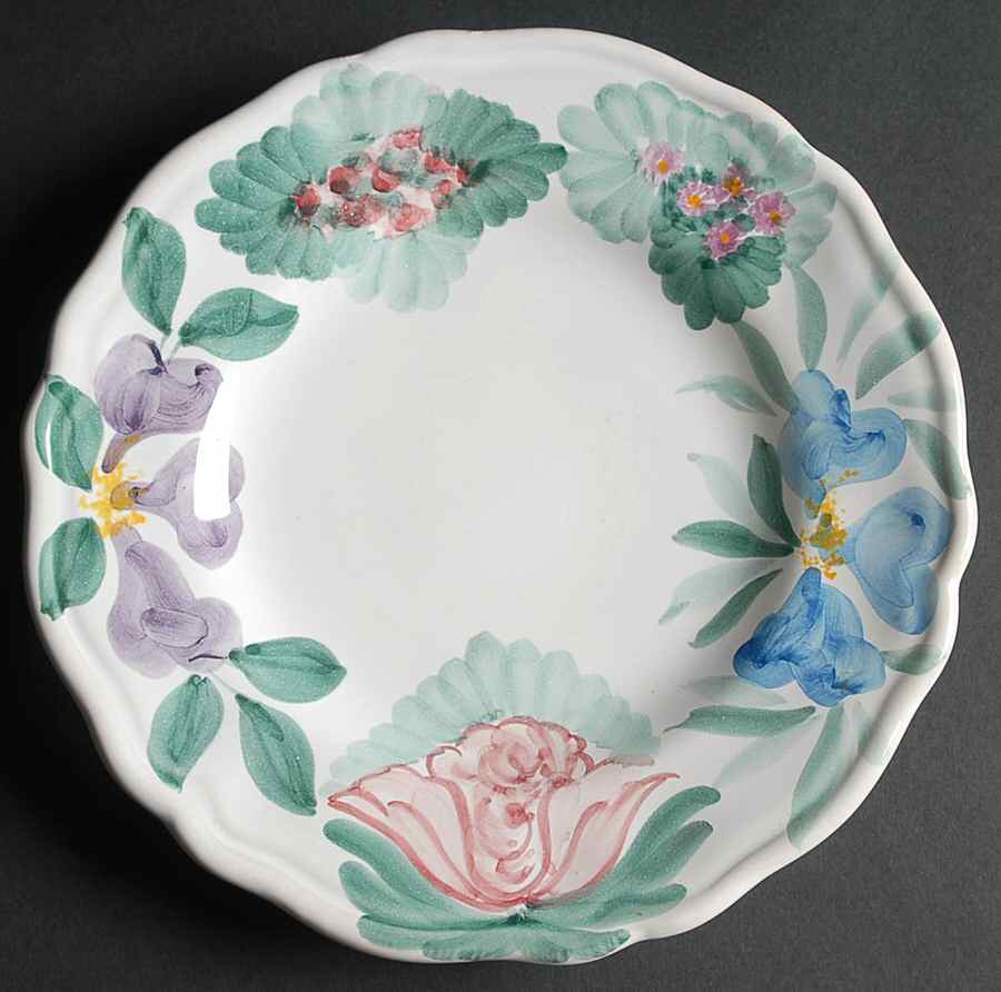 Flora Salad Plate by Fortebraccio-1