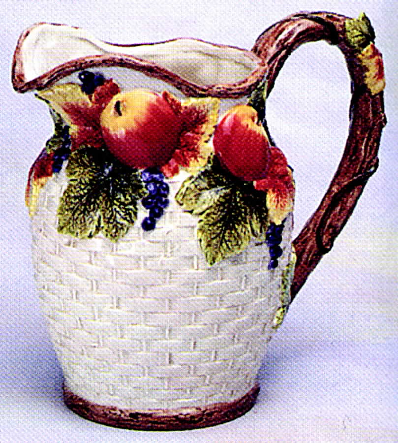 Harvest Foliage Medium Pitcher by Fitz & Floyd-1