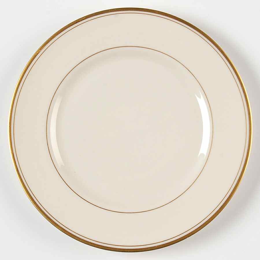 Gold Band (301 Redondo Rim) Bread & Butter Plate by Franciscan-1