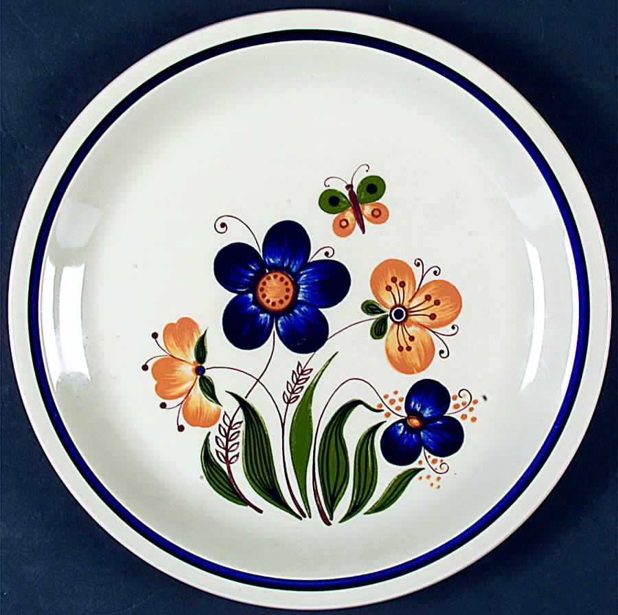 Mayflower Luncheon Plate by Figgjo (Norway)-1