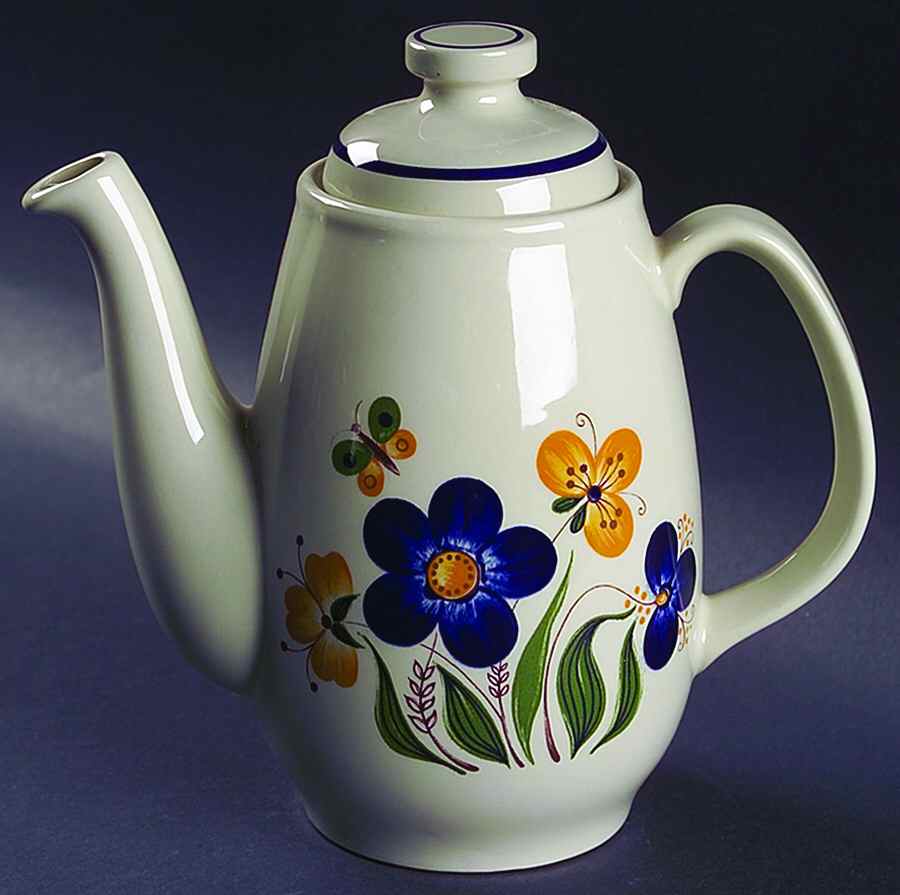 Mayflower Coffee Pot & Lid by Figgjo (Norway)-1
