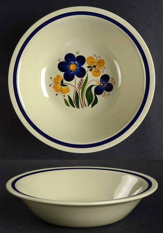 Mayflower Rim Cereal Bowl by Figgjo (Norway)-1