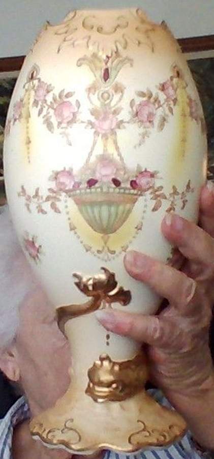 Etna 11" Vase by S Fieldings & Co.-1