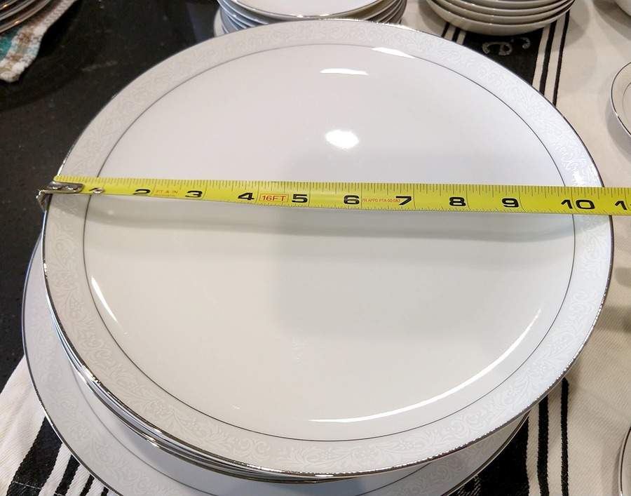 Angelica Dinner Plate by Fine China of Japan-1