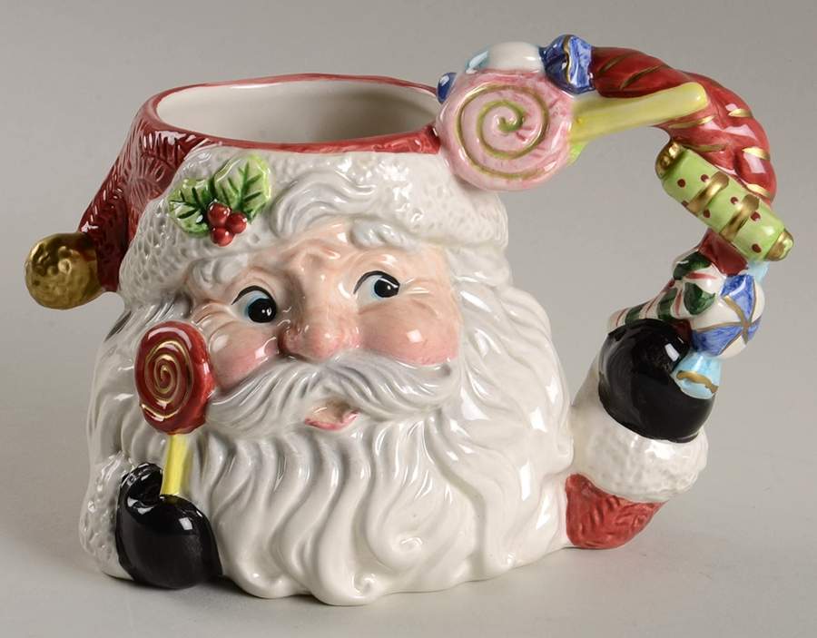Sugar Plum Christmas Mug by Fitz & Floyd-1