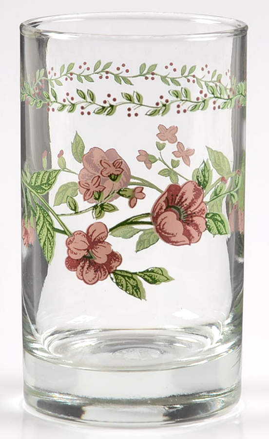 English Garden (4241, Cream Background) 6 Oz Glassware Juice by Farberware-1