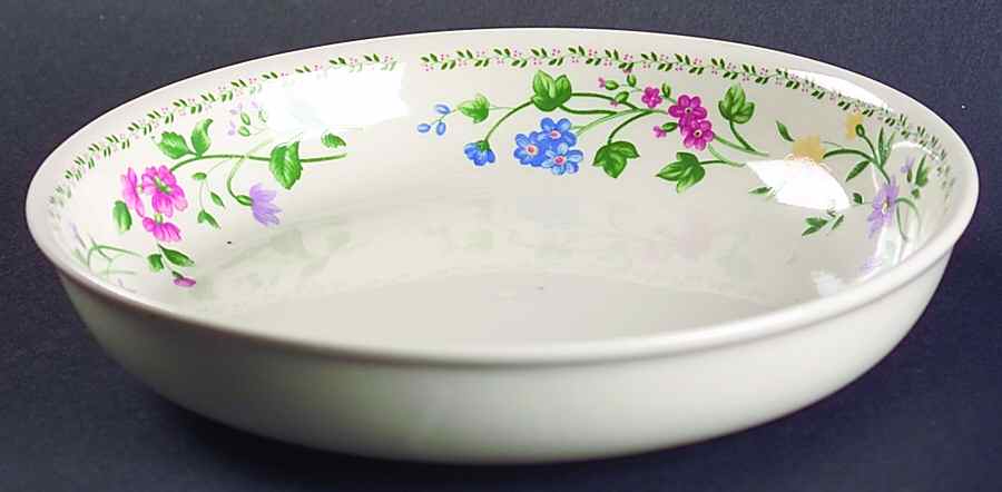 English Garden (4241, Cream Background) Coupe Cereal Bowl by Farberware-1