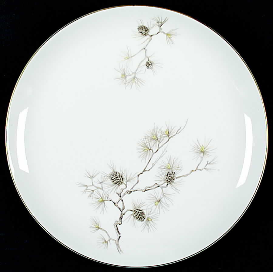 Pine Crest Dinner Plate by Fine China of Japan-1