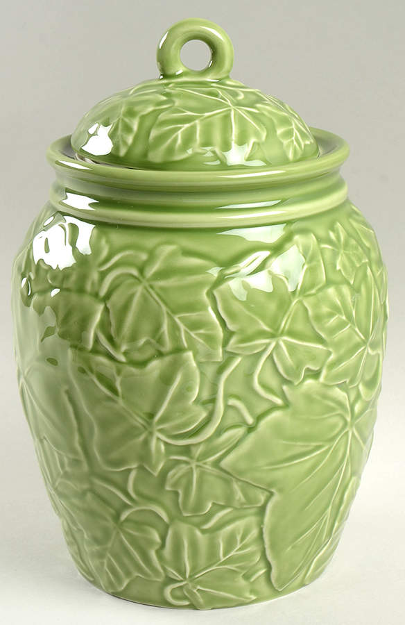 Ivy II (England) 7" Storage Jar & Lid by Franciscan-1