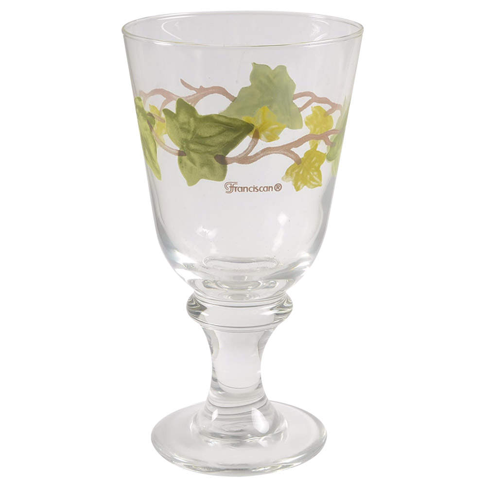 Ivy II (England) 14 Oz Glassware Goblet by Franciscan-1