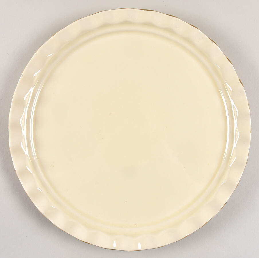 Ivy II (England) Large Covered Cake Plate No Lid by Franciscan-1