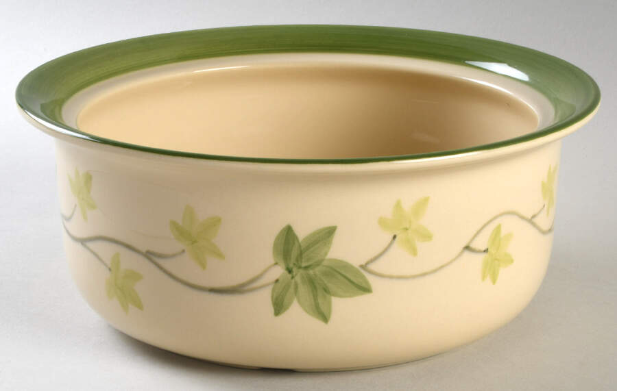 Ivy II (England) 2 Qt Round Covered Casserole No Lid by Franciscan-1