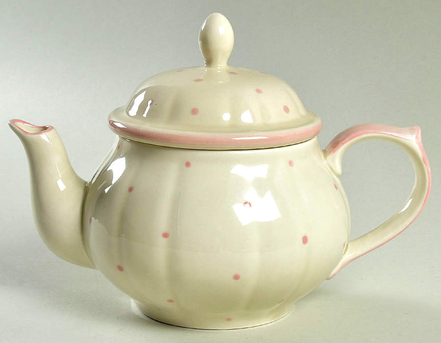 Petites Taches Teapot & Lid by Fitz & Floyd-1