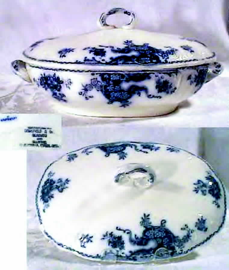 Albany Oval Covered Vegetable by Furnivals-1