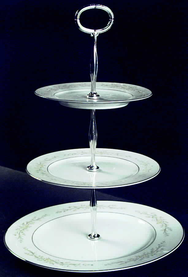 Sintra 13 7/8"-14 1/4" 3-Tiered Serving Tray(DP,SP,BB) HC by Four Crown-1